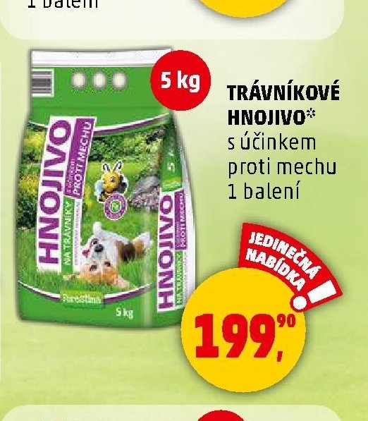 TRÁVNÍKOVÉ HNOJIVO
