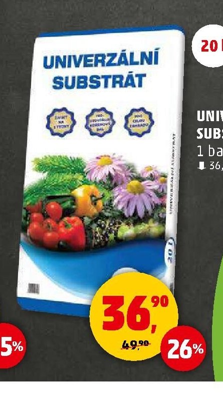 Univerzální substrát 20 l