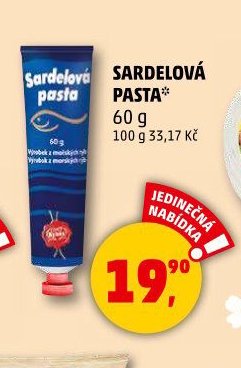 SARDELOVÁ PASTA