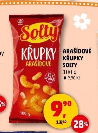 Arašídové křupky Solty