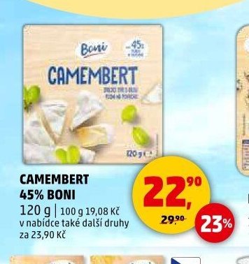 Camembert 45% Boni