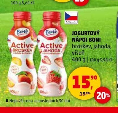 Jogurtový nápoj Boni