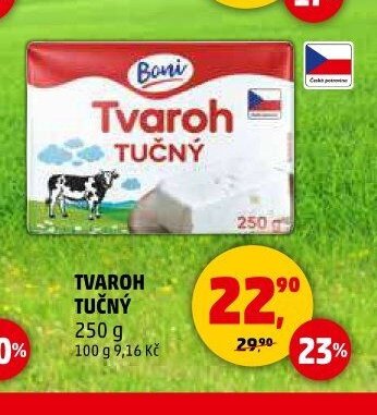 Tvaroh tučný Boni