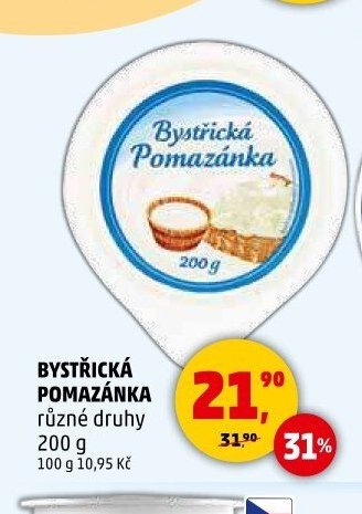 BYSTŘICKÁ POMAZÁNKA