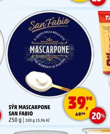 SÝR MASCARPONE SAN FABIO