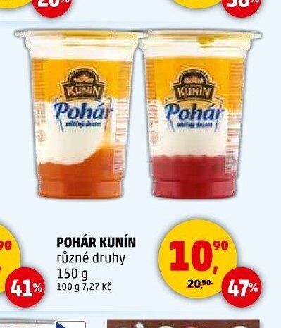 POHÁR KUNÍN