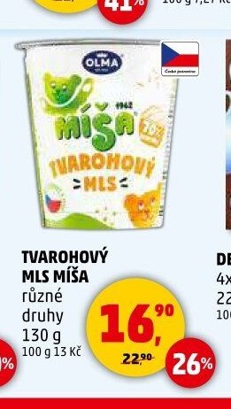 TVAROHOVÝ MLS MÍŠA