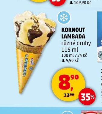 KORNOUT LAMBADA různé druhy 115 ml