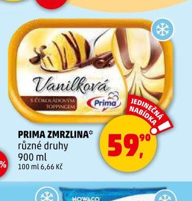 PRIMA ZMRLZINA různé druhy 900 ml