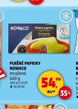 PLNĚNÉ PAPRIKY NOWACO mražené 600 g