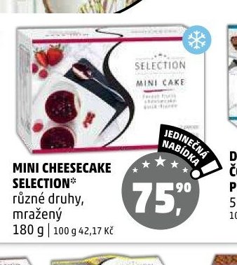 MINI CHEESECAKE SELECTION*
