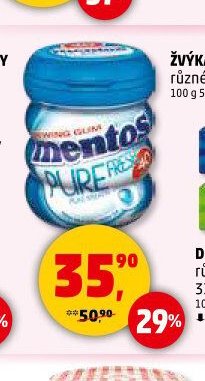 ŽVÝKAČKY MENTOS