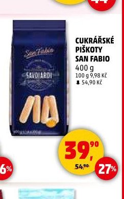 CUKRÁŘSKÉ PIŠKOTY SAN FABIO