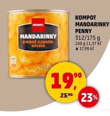 KOMPOT MANDARINKY PENNY