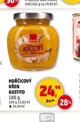 HOŘČICOVÝ KŘEN GUSTITO