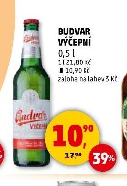Budvar výčepní 0,5 l