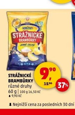 Strážnické brambůrky různé druhy 60 g