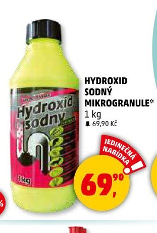 HYDROXID SODNÝ MIKROGRANULE