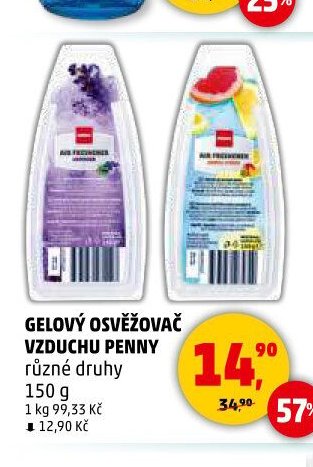 GELOVÝ OSVĚŽOVAČ VZDUCHU PENNY