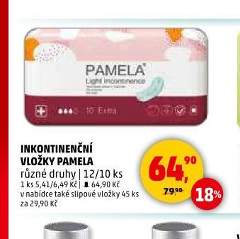 INKONTINENČNÍ VLOŽKY PAMELA