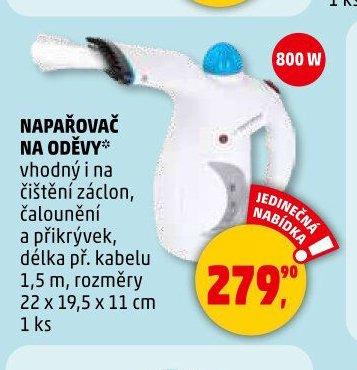 NAPAŘOVAČ NA ODĚVY