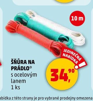 ŠŇŮRA NA PRÁDLO
