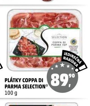 Plátky Coppa di Parma Selection