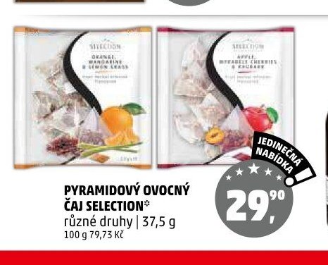 Pyramidový ovocný čaj SELECTION