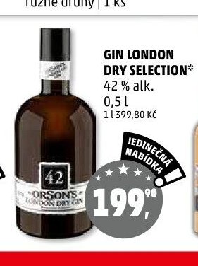 Gin London Dry SELECTION