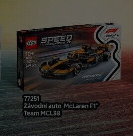 LEGO 77251 Závodní auto McLaren F1 Team MCL38