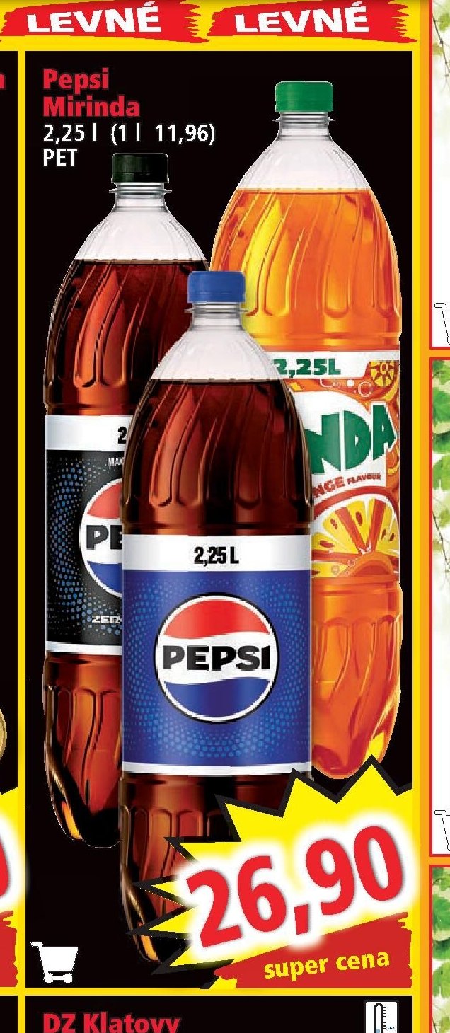 Pepsi / Mirinda 2,25 l
