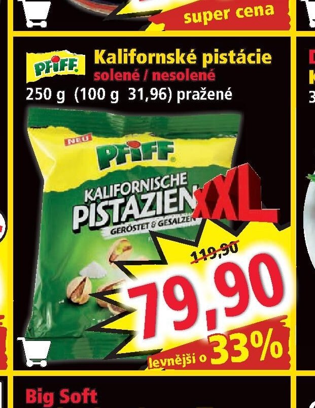 Priff Kalifornské pistácie 250 g