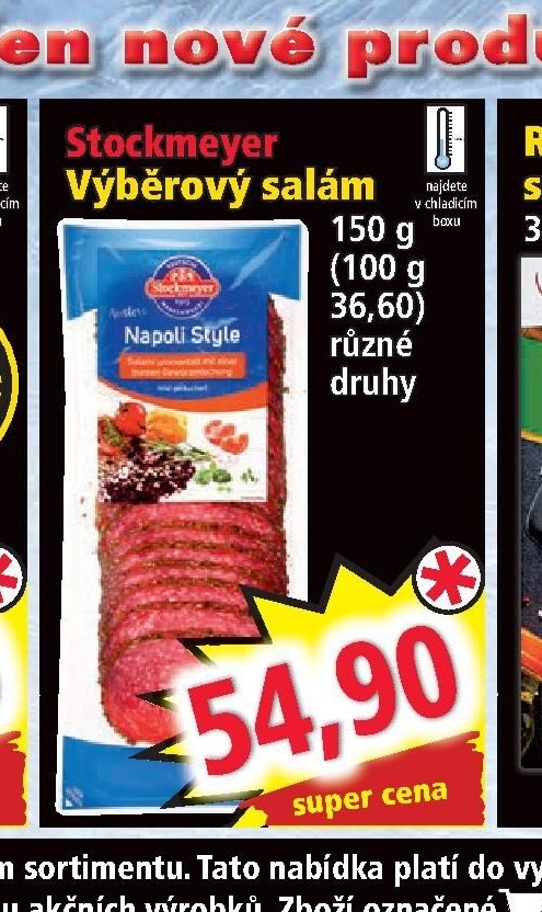 Stockmeyer Výběrový salám 150 g