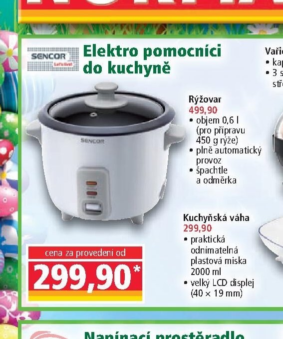 Elektro pomocníci do kuchyně - Rýžovar