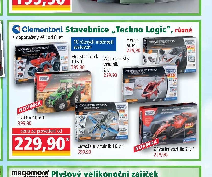 Clementoni Stavebnice Techno Logic