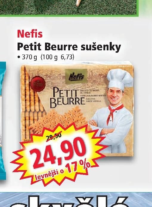 Nefis Petit Beurre sušenky