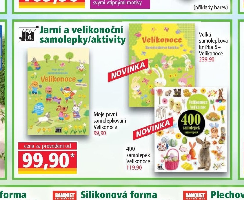 Jarní a velikonoční samolepky/aktivity