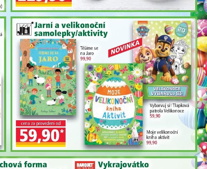 Jarní a velikonoční samolepky/aktivity