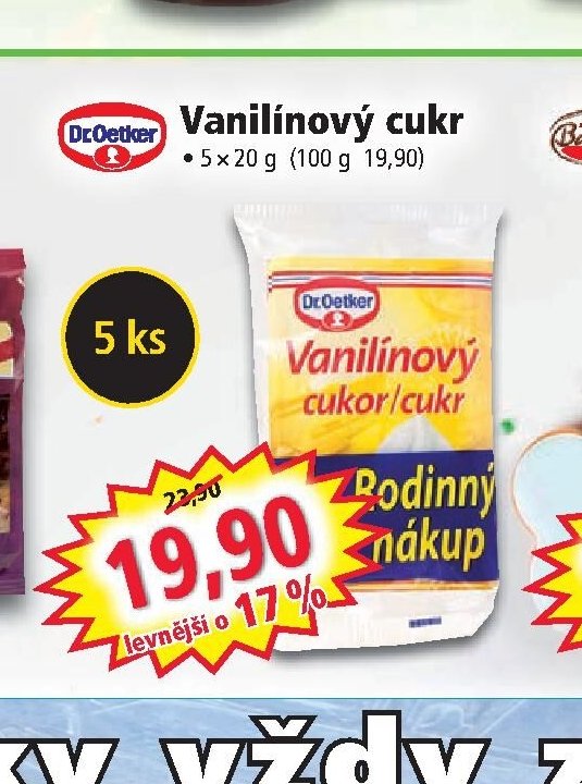 Dr.Oetker Vanilínový cukr