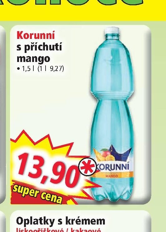 Korunní s příchutí mango