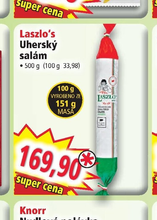 Laszlo's Uherský salám