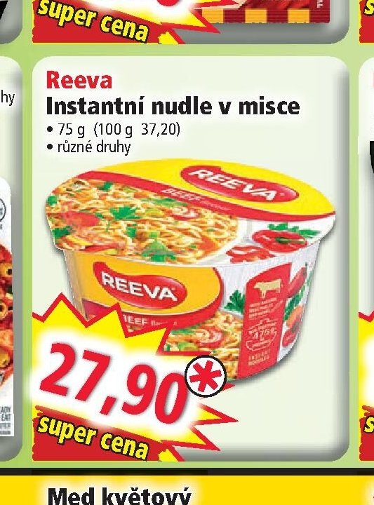 Reeva Instantní nudle v misce