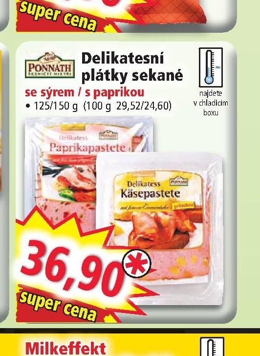 Delikatesní plátky sekané