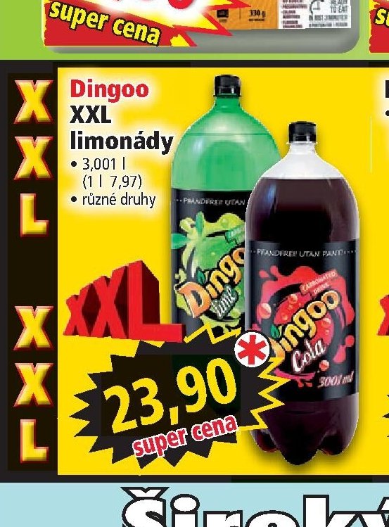 Dingoo XXL limonády