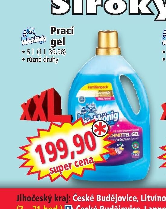 Prací gel