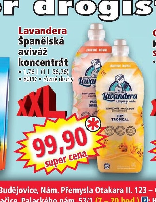 Lavandera Španělská aviváž koncentrát