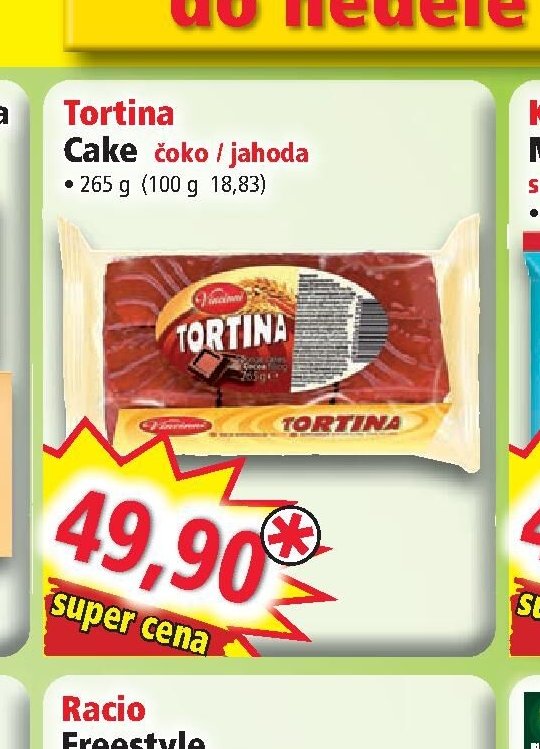 Tortina Cake čoko / jahoda
