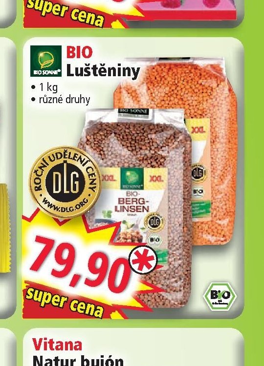 BIO Luštěniny
