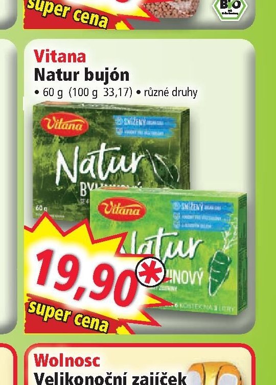 Vitana Natur bujón