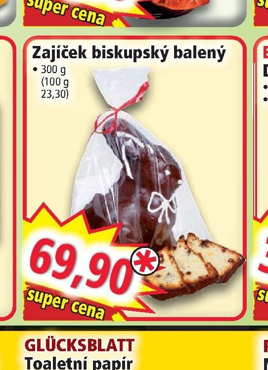 Zajíček biskupský balený